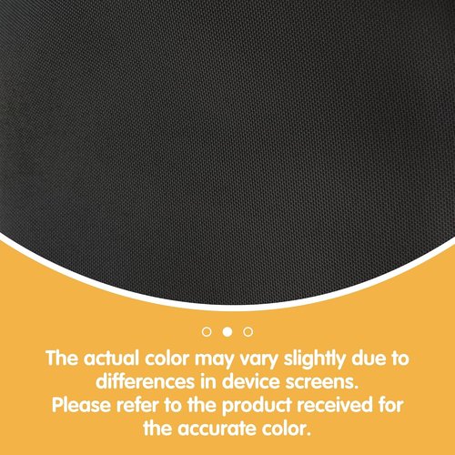 BRILLMAX 70-Inch Black Round Tablecloths - 6 Pack, Water & Stain Resistant Polyester for Weddings & Events