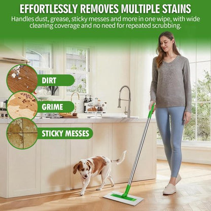 FURCIELOS 36 Count Heavy Duty Wet Pad Refills, Compatible with Swiffer Sweeper Mop & Clorox Mop, Disposable Unscented Wet Mopping Cloths for Multi-Surface Floor Cleaning