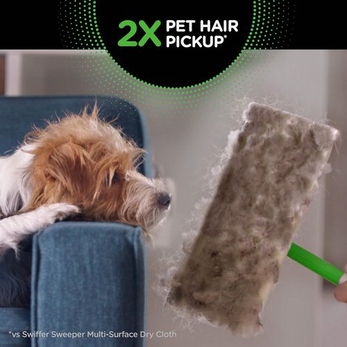 Heavy Duty Sweep + Mop Dry Pads Refill | All-Purpose Floor Cleaner for Home & Kitchen - 32 Count