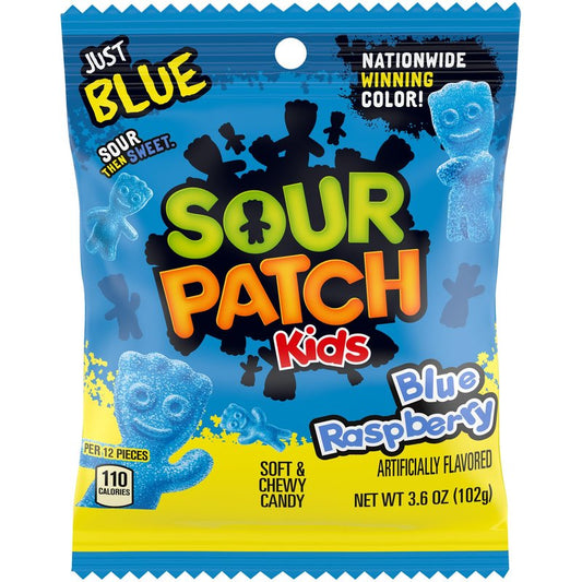 Sour Kids Blue Raspberry, 3.6 Ounce Bags (Pack of 1)