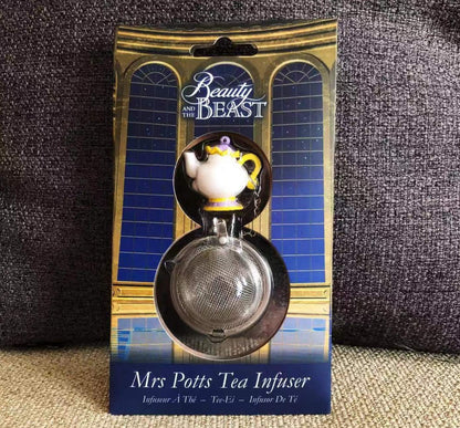 Beauty and The Beast Mrs. Potts Tea Infusers, Tea Steeper for Loose Tea, Cute Cartoon Stainless Steel Fine Mesh Tea Strainer with Gift Box by NSTaygate