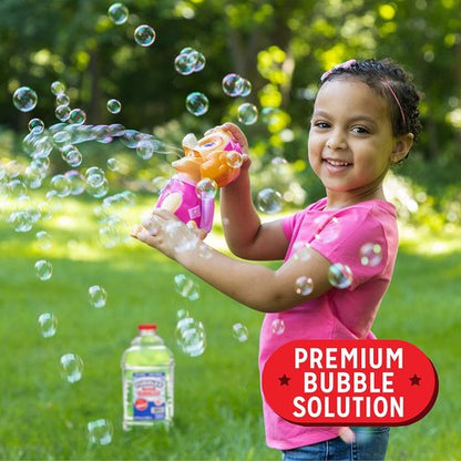Fubbles Little Kids Bubbles - 64oz Non-Toxic Bubble Solution | Refill for Bubble Machines & Toys