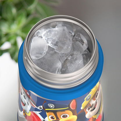 THERMOS Vacuum Insulated Straw Bottle - 10oz Stainless Steel | PAW PATROL Design for Kids