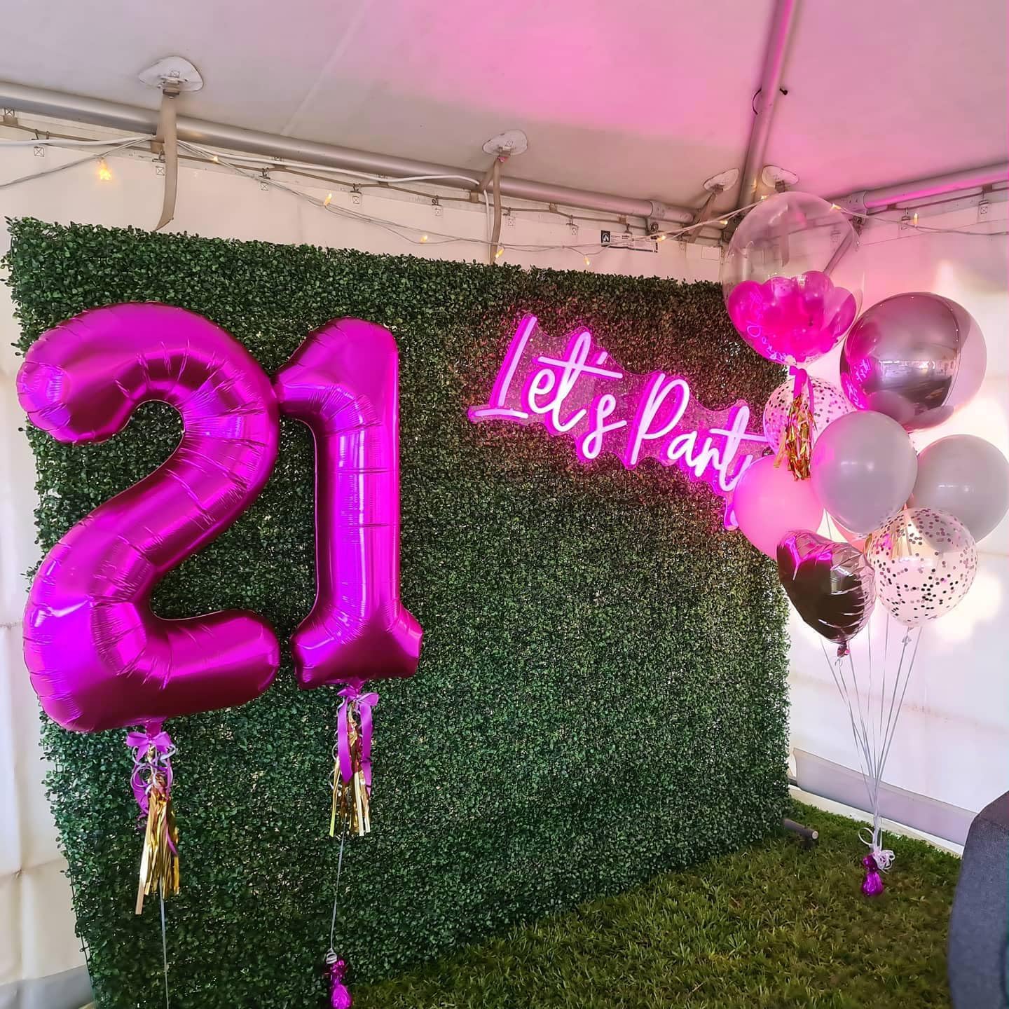 Number 2 Balloon by [Brand Name] - 40 Inch Rosy Purple Birthday Decoration for Second Birthday Party
