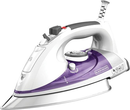 BLACK+DECKER Compact Steam Iron & Professional Steam Iron Bundle - Easy to Use & Efficient