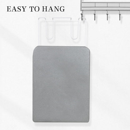 ZOES HOMEWARE Portable Ironing Board - Foldable Tabletop Design with Heat Resistant Cover | 31.5"x11.8"x7", Grey