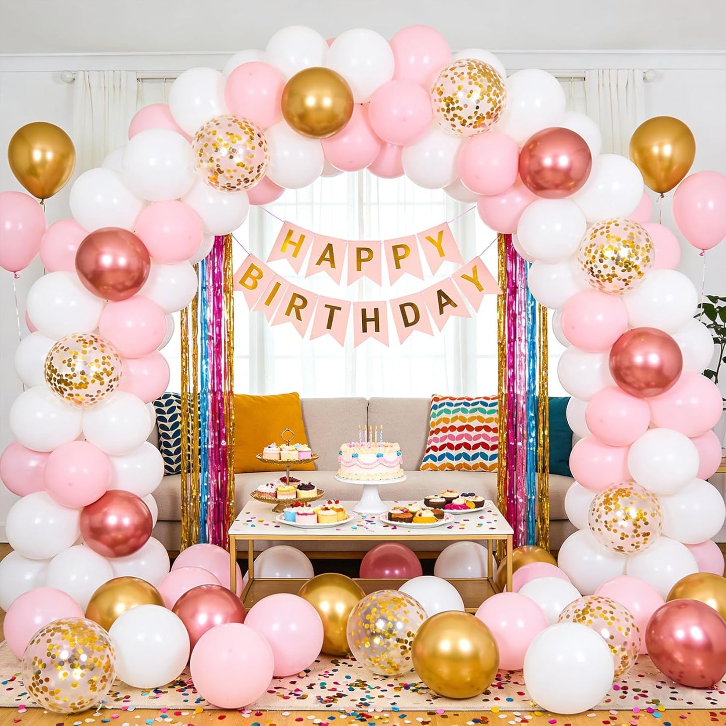 White Balloons - 60 PCS 12-Inch Latex Balloons for Birthday, Wedding, Baby Shower & Holiday Decor