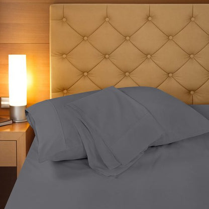 Utopia Bedding Queen Pillow Cases - 12 Pack - Envelope Closure - Soft Brushed Microfiber Fabric - Shrinkage and Fade Resistant Pillow Covers Queen Size 20 X 30 Inches (Queen, Grey)
