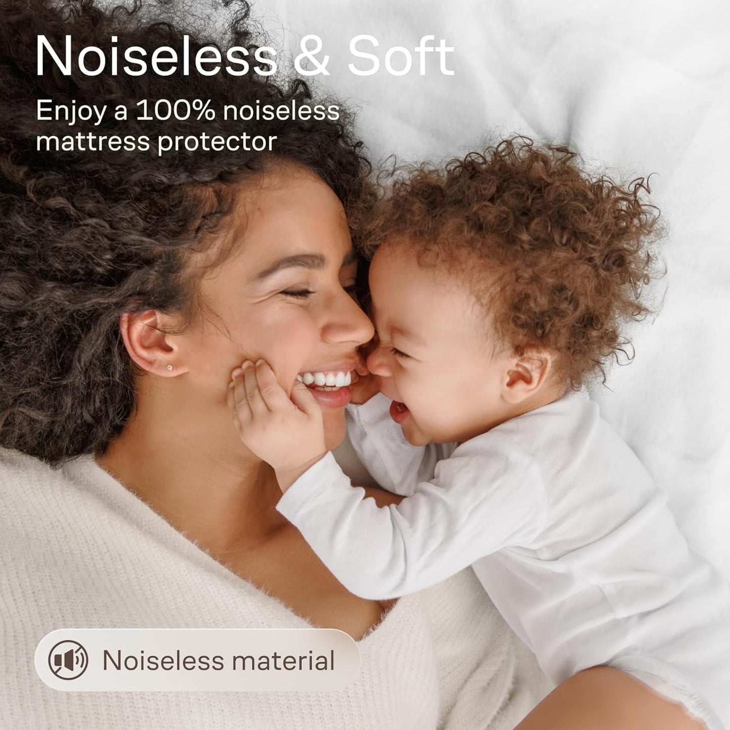 Niagara Cotton Mattress Pad - Ultra Plush Cooling Protector for Queen Size 60x80 | Fits 20-Inch Deep Mattresses