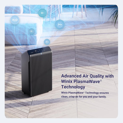 WINIX 5510 Air Purifier - True HEPA Filtration & High Deodorization for Large Rooms Up to 1881 Ft²