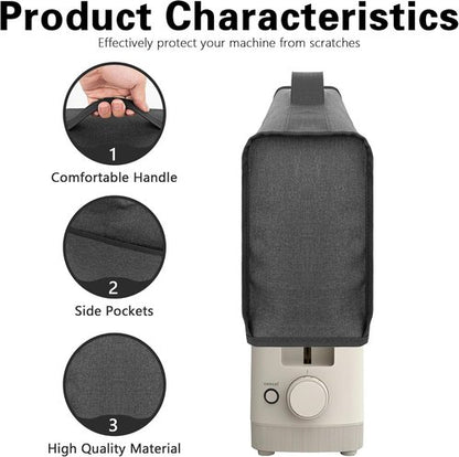 Bella Toaster Cover - Waterproof & Heatproof Protective Case for 2-Slice Slim Toaster | Dark Grey