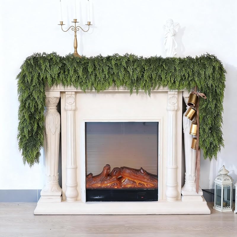 5FT Artificial Cedar Garlands for Fireplace Decoration - 1 Pcs Variation of THIS listing
