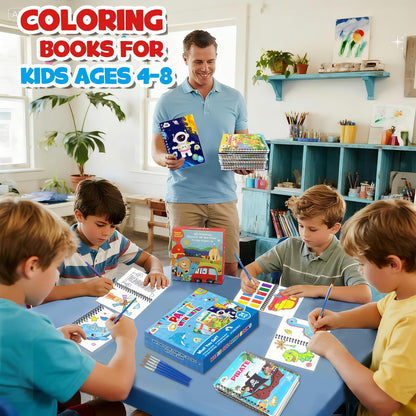 ZMLM Mini Water Coloring Books - Fun Party Favors for Kids Ages 4-8 | Bulk Goodie Bag Stuffers