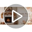 Lighted Fall Garland with Sunflowers Pumpkins and Warm Lights - 6 Feet