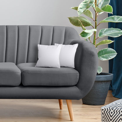 Utopia Bedding Throw Pillows Insert (Pack of 2, White) - 12 x 12 Inches Bed and Couch Pillows - Indoor Decorative Pillow