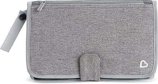 Munchkin® Go Change™ Portable Diaper Changing Kit with Changing Pad and Wipes Case, Grey