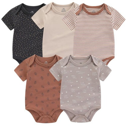Ruliby New Born Clothes Cotton Layette Gift Outfit Set Unisex Baby Clothing and Accessories 0-3 Months