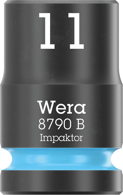 WERA - Zyklop Comfort Ratchet Set | 12-Piece Metric Set with Reversing Lever & 3/8" Drive