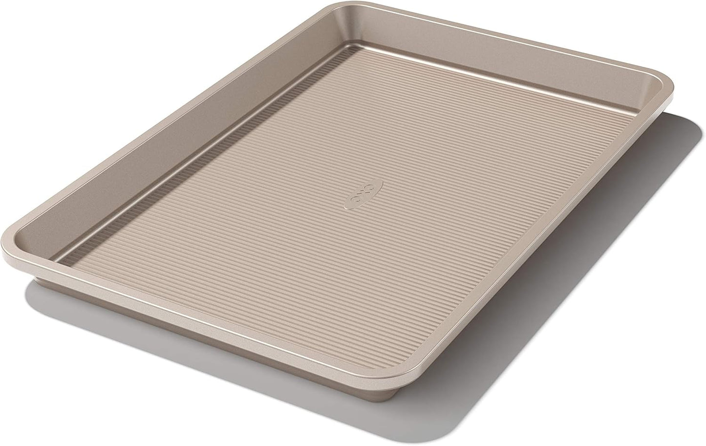 OXO Good Grips Non-Stick Pro Jelly Roll Pan - 10 x 15 Inch for Easy Baking & Cleanup