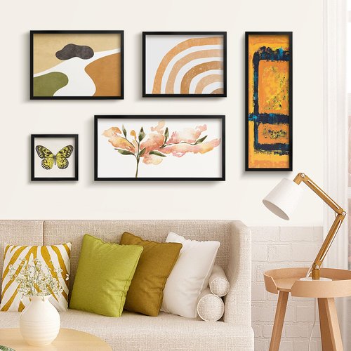 LaVie Home 12x16 Picture Frame 2 pack, Display Pictures 12 x 16 Poster Frame, 12x16 Black Photo Frame with HD Plexiglass, Display Frame for Vertical or Horizontal, Classic Collection