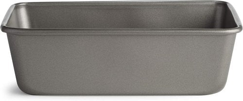 Cooking Light Heavy Duty Nonstick Carbon Steel Bread Pan - Quick Release Coating, 9.25" x 5.25", Gray