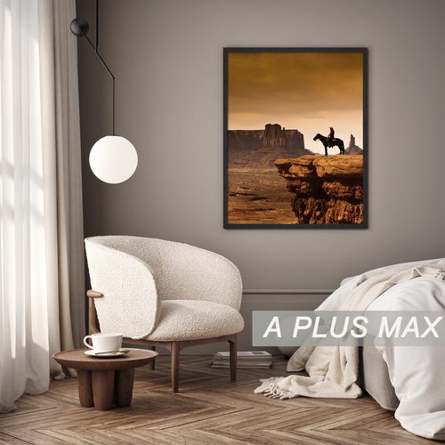 A PLUS MAX 11x17 Picture Frame, Black Engineered Wood Frame for 11 x 17 Inch Picture Poster Photo, Light Weight 11 by 17 Frame with Wood-grain for Wall - 1 Pack/Black/11 x17