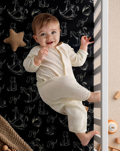 Yoofoss Baby Pack and Play Sheets - Ultra Soft 2-Pack Fitted Mini Crib Sheets, 38x26, Neutral for Graco