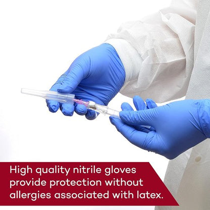 Dealmed Nitrile Exam Gloves - Medical Grade, Disposable, Latex-Free, Medium (200 Count)