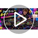 Neon 6 7 Meme Birthday Party Tableware Set for 24 Guests