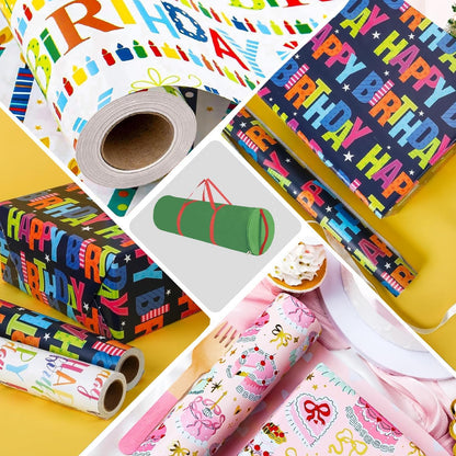 OUTTDID Christmas Wrapping Paper Organizer - Durable 600D Oxford Fabric Storage for 18-25 Rolls | Green with Handles & Zipper