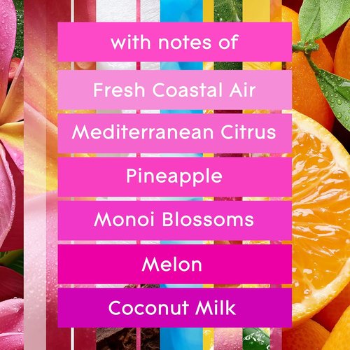 Glade PlugIns Refills Air Freshener - Exotic Tropical Blossoms & Coastal Sunshine Citrus | 0.67 Fl Oz, 5 Count