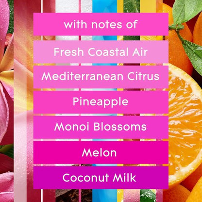 Glade PlugIns Refills Air Freshener - Exotic Tropical Blossoms & Coastal Sunshine Citrus | 0.67 Fl Oz, 5 Count