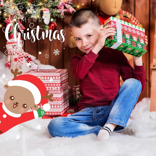 EIMMBD Christmas Cotton Snow Decor - Fluffy Artificial Snow for Holiday Crafts | 12.4 Ounces