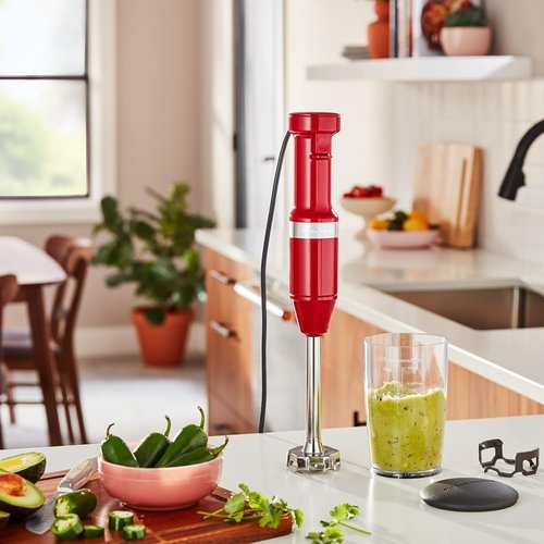 KitchenAid Hand Blender - Variable Speed Control for Perfect Blending | Empire Red