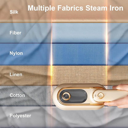 Skiennix Travel Steamer - Portable 1200W Garment Iron with 150ml Water Tank | Compact & Foldable Wrinkle Remover