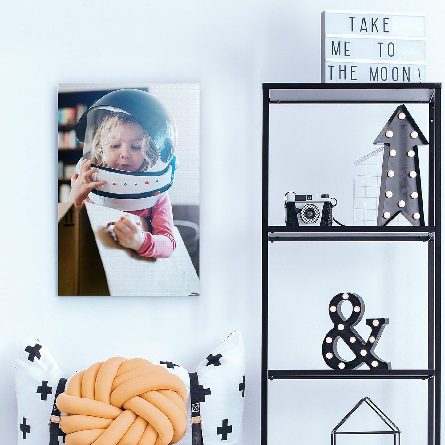 Renditions Gallery Custom Photo Canvas Print - Personalized Kids, Family & Newborn Wall Art (8x12)