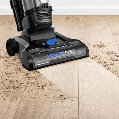Eureka PowerSpeed Lightweight Upright Vacuum Cleaner - Powerful Bagless Design for Carpets & Hard Floors | NEU181A, Blue