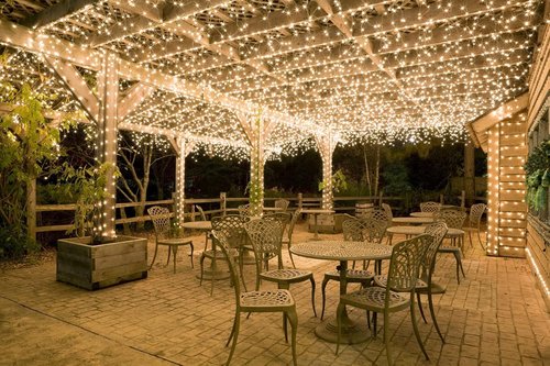 612 Vermont Clear Christmas Lights - 100 Bulbs on White Wire | UL Approved for Indoor/Outdoor Use, 18ft Length