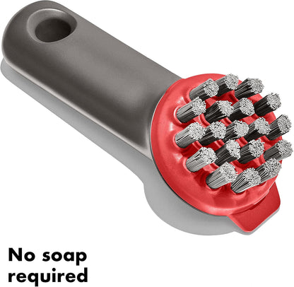 OXO Heavy Duty Outdoor Brush - Durable Design with Protective Cover | Perfect for Cleaning