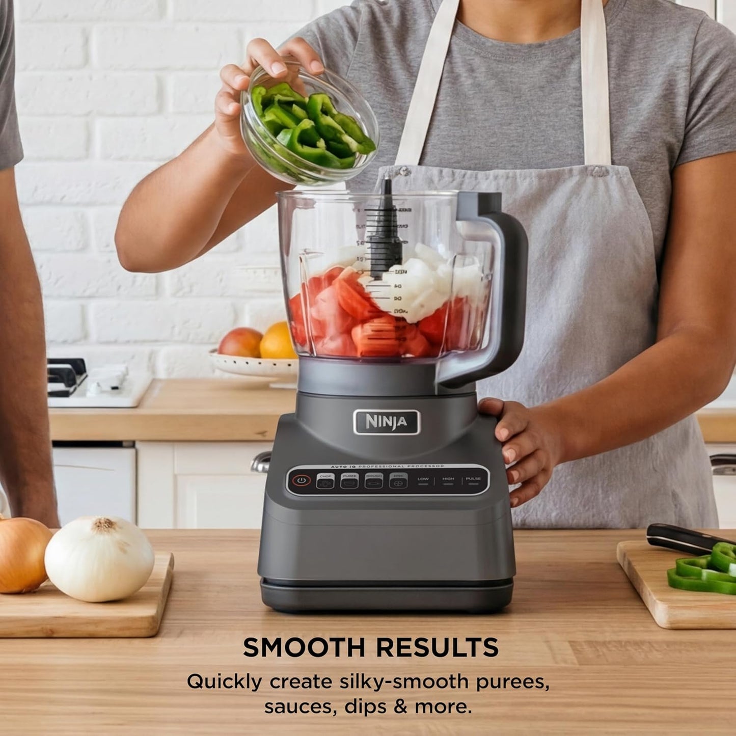 Ninja Professional Plus Food Processor - 1000 Peak Watts, 4 Functions, 9-Cup Bowl, Silver | BN601