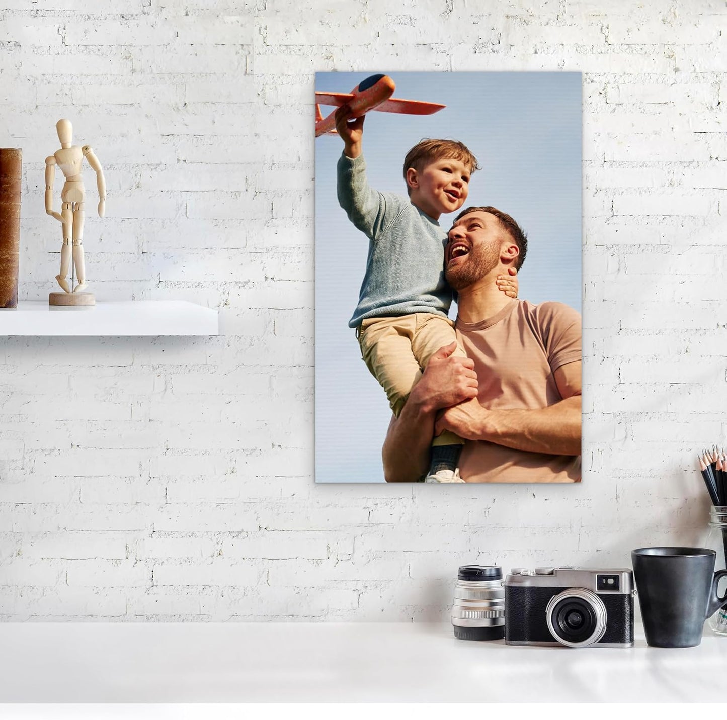 Skiennix Custom Poster Print - Personalized 11x17 Photo Prints | Upload Your Own Images