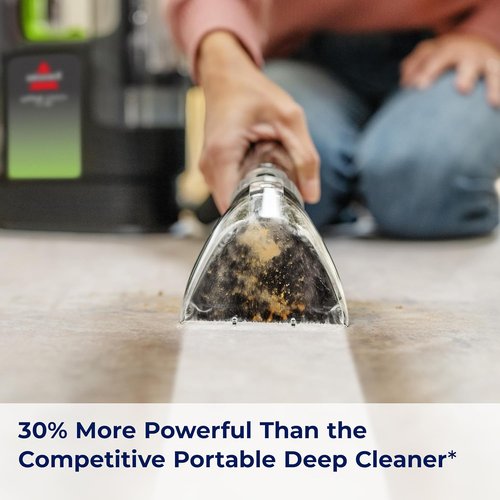BISSELL® Little Green® Max Pet Portable Carpet Cleaner - Deep Cleaning with Self-Cleaning Tool | Ideal for Auto Detailing