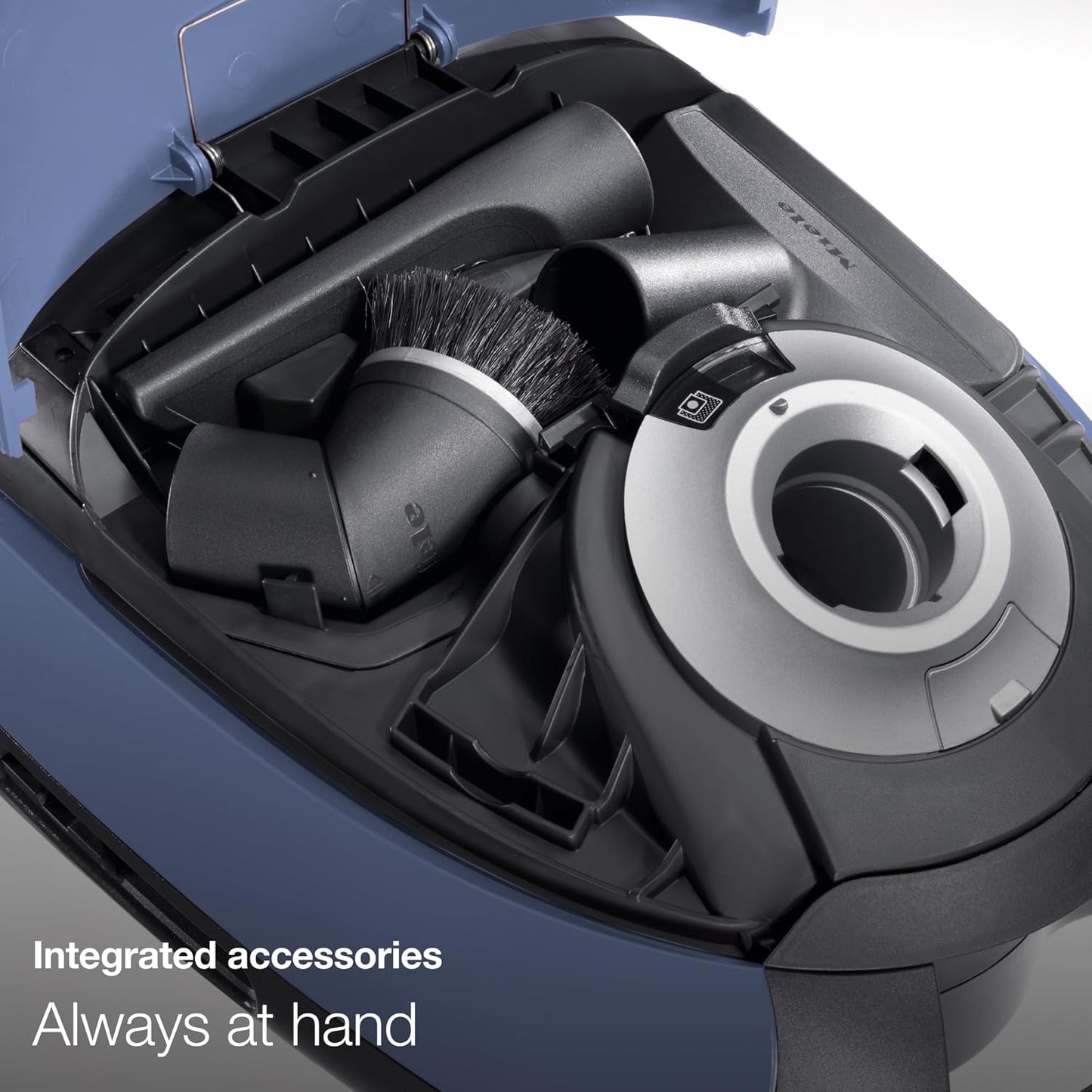 Miele Complete C2 Canister Vacuum Cleaner - High Suction Power for Hard Floors & Low-Pile Carpet | Tech Blue
