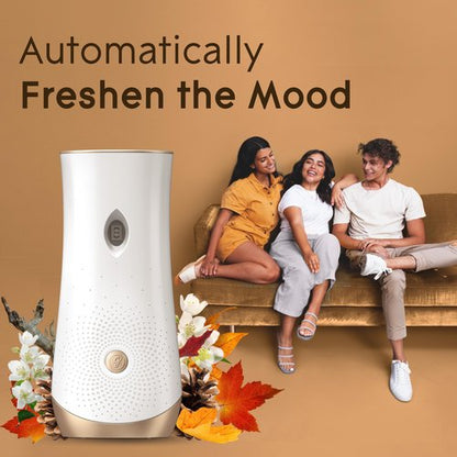 Glade Automatic Spray Refill and Holder Kit, Air Freshener for Home and Bathroom, Cashmere Woods, 6.2 Oz
