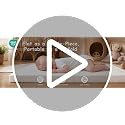 Baby Pack and Play Mattress 38x26 Waterproof Breathable Foam with Washable Cover