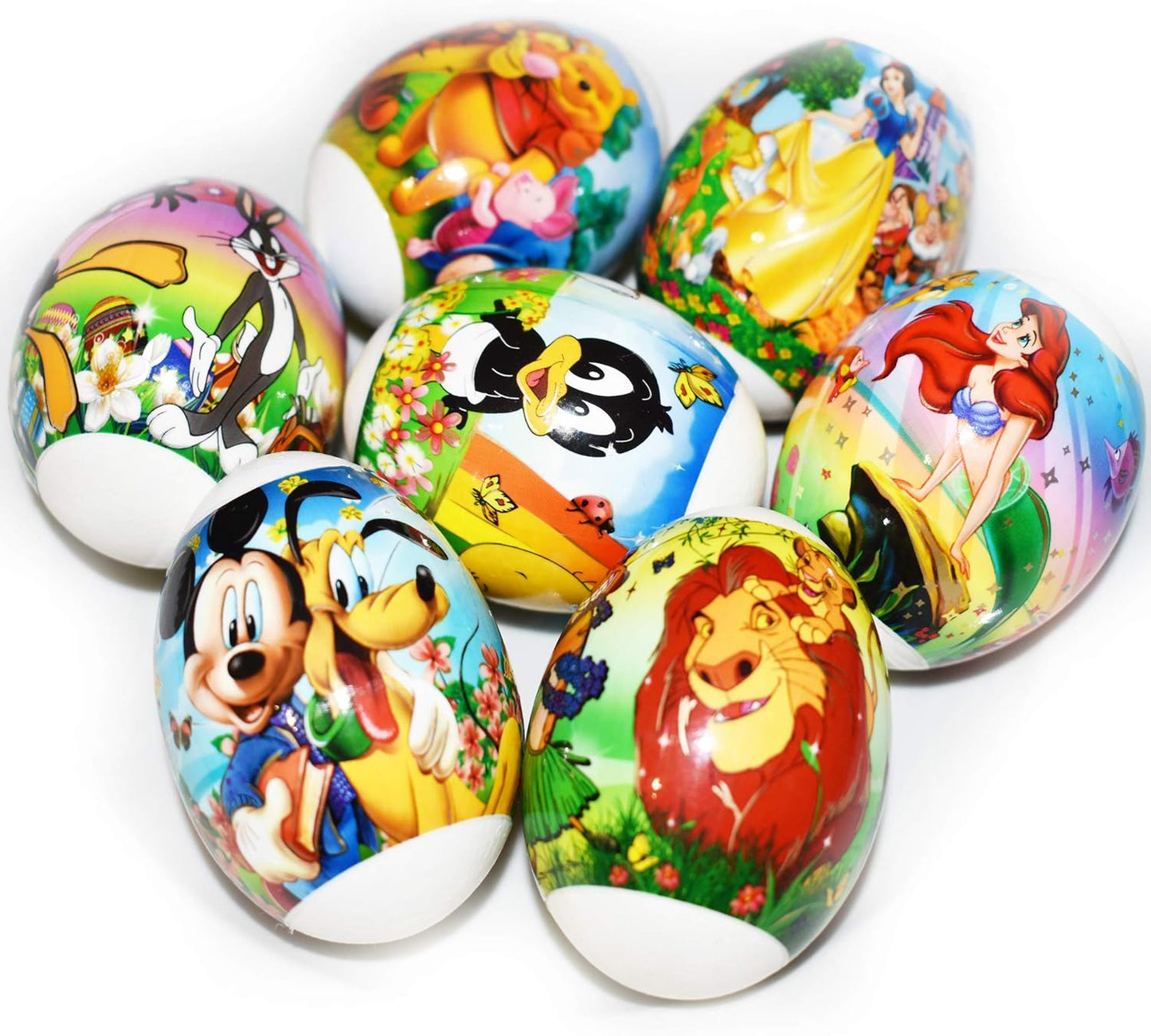 Skiennix Easter Egg Decorating Kit - Heat Shrink Sleeve Wraps & Stickers for 7 Eggs | Pysanka Supplies