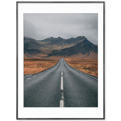 RICHFOCUS 18x24 Metal Picture Frame, Ultra-Thin Deep Aluminum Photo Frame with Cross-Hatch Brushed Satin Finish, Minimalist Modern Poster Frame with Tempered Glass and Mat for 16x20, Black