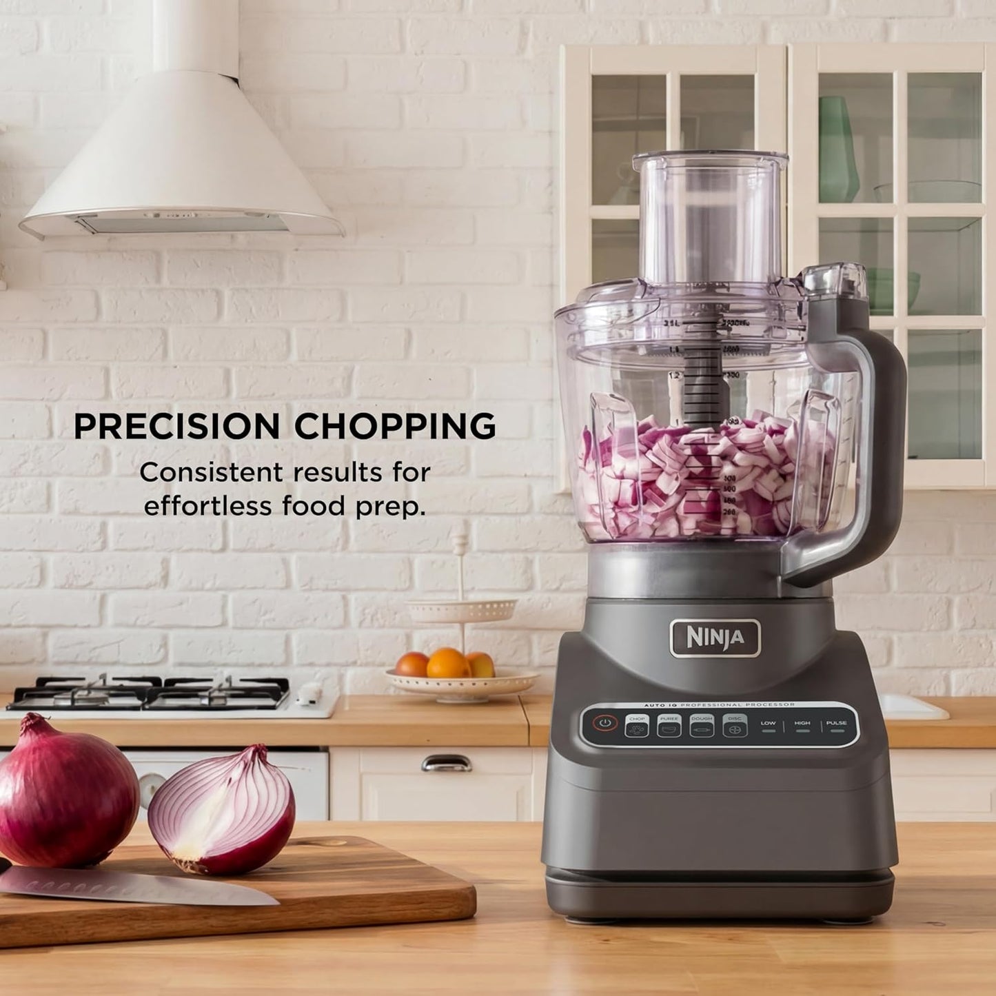 Ninja Professional Plus Food Processor - 1000 Peak Watts, 4 Functions, 9-Cup Bowl, Silver | BN601