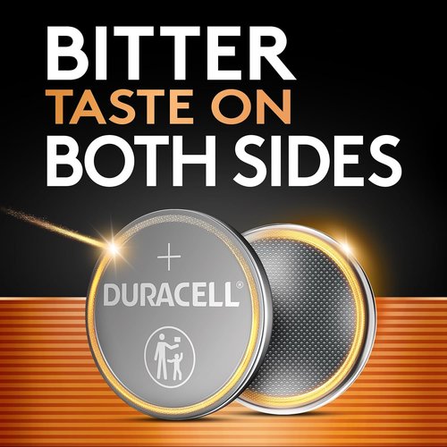 Duracell 2032 Lithium Battery - 4 Count Pack | Child Safety Features for Key Fobs & More