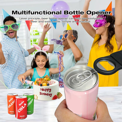 RAIN SPIRIT Multifunctional Retractable Bottle & Jar Opener - Adjustable Can & Lid Gripper for Seniors